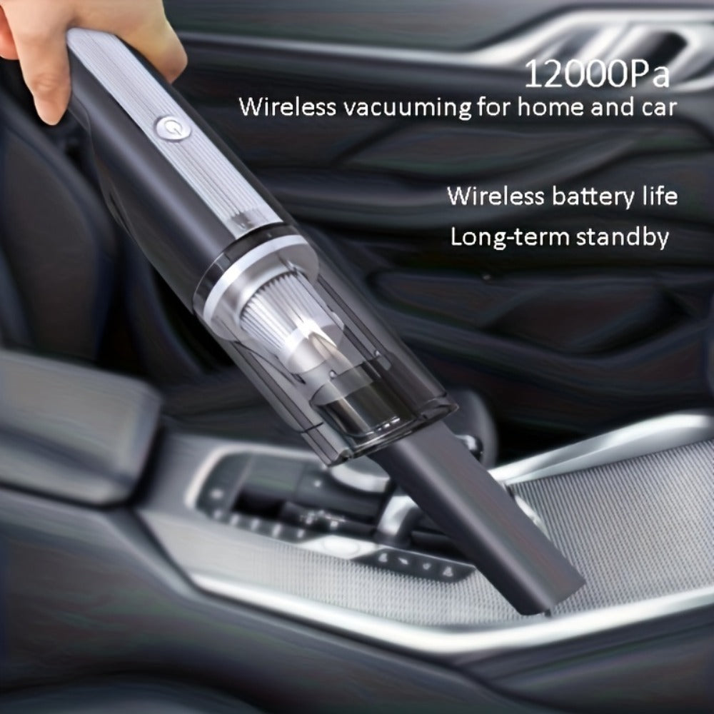 Wireless Red Car Vacuum Cleaner Wireless Car With Strong Suction Handheld Vacuum Cleaner Small Mini Rechargeable Home Vacuum Cleaner